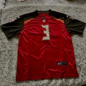 Vintage Tampa Bay Buccaneers #3 Jameis Winston Jersey – 2XL – NFL Fan Gear